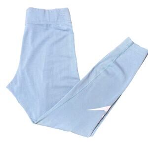 Nike Sportswear Essential Women's High-Rise Leggings Light Blue Size Large